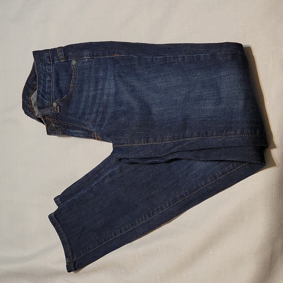 Calvin Klein dark wash mid rise ultimate skinny jeans size 0 - Picture 1 of 7